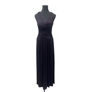 Grass Collection Black Maxi Dress NWT S